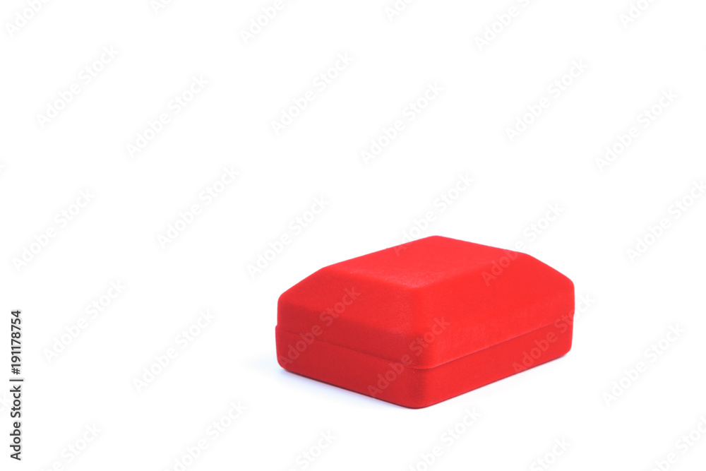 Red velvet jewelry or gift box Red velvet jewelry or gift box