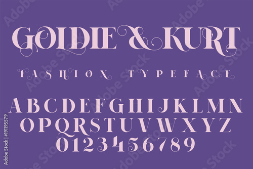 Save The Date, Fashion and Wedding font