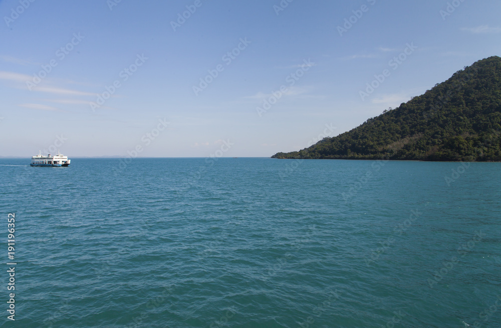 Fototapeta premium Beautiful view of the sea