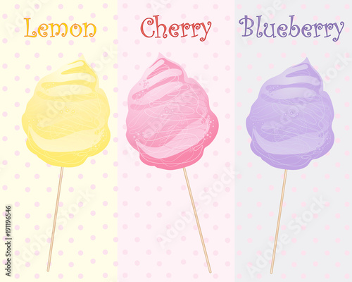 cotton candy fruits