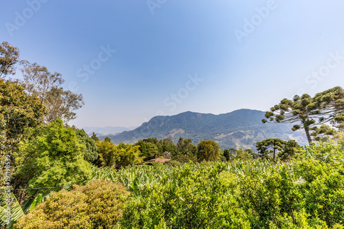 View of the Minas Gerais mountains, from Sao Bento do Sapucaí