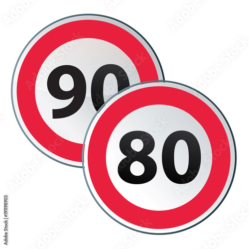 limitation de la vitesse à 80 km heure 