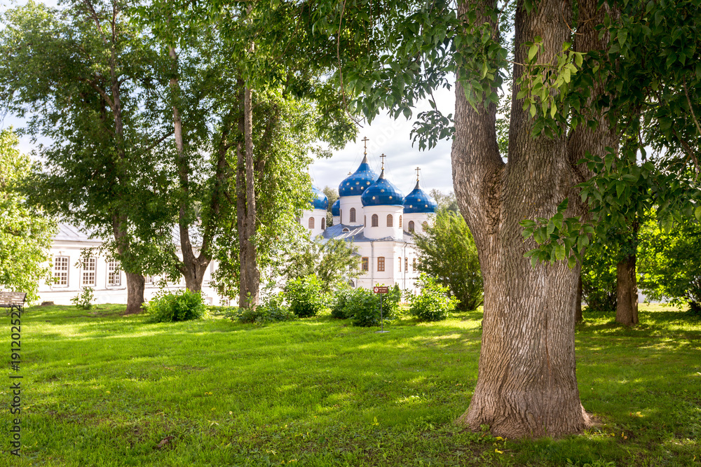 St. George (Yuriev) Orthodox Male Monastery in Veliky Novgorod, Russia