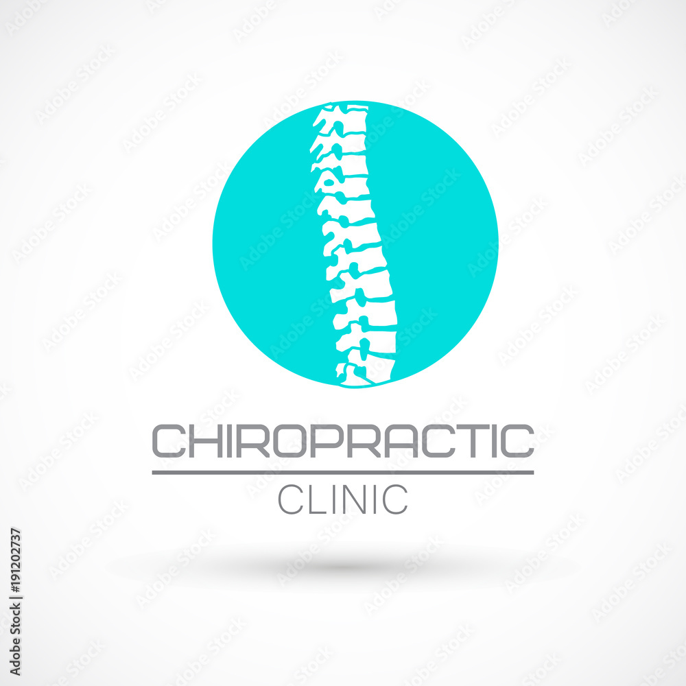 Spine chiropractic logo