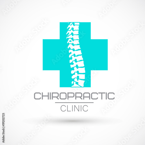 Spine chiropractic logo