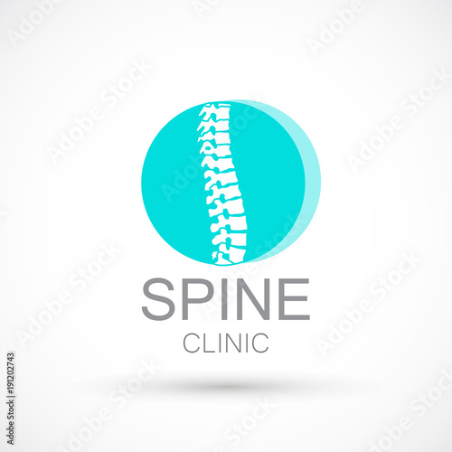 Spine chiropractic logo