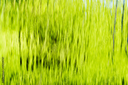 Wall from water falls on nature as background