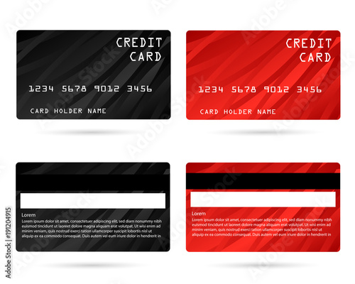 modern credit card, business VIP card, design for privilege member, member card