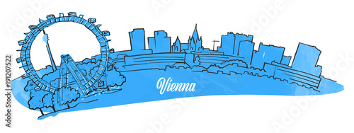 Vienna Citiyscape Panorama