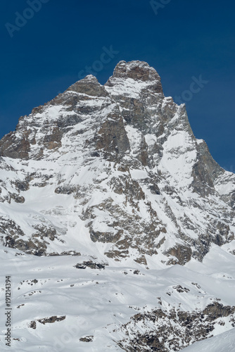 The Matterhorn from Breuil-Cervinia, Italy