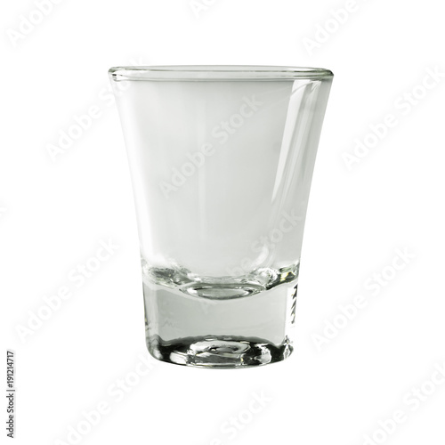 Wallpaper Mural Empty water glass shot glasses isolated on white background, Cocktail Glasses collection. Torontodigital.ca