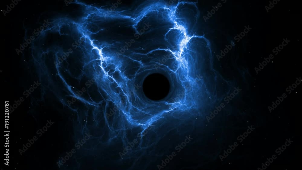 Space tunnel or time warp, traveling in space
