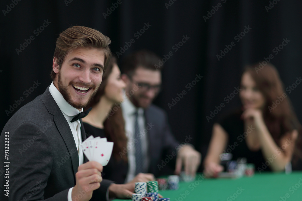 lucky player with the winning combination lucky player with the winning combination