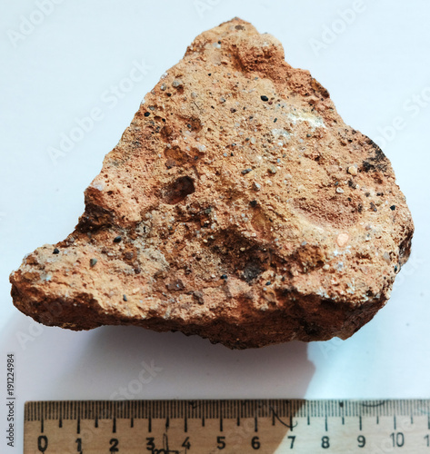 Sandstone geological sample photo