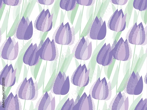 Tapety Element kwiatowy wzór tulipan wiosna.