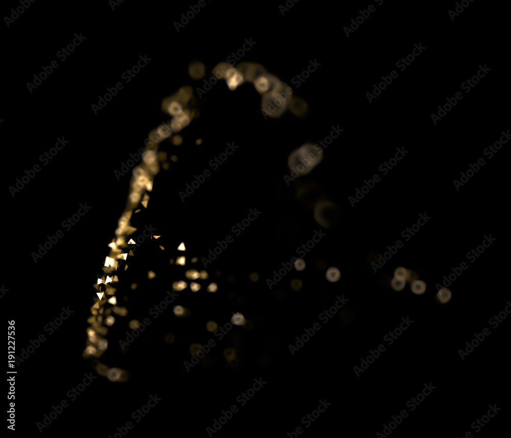 Glitter black background. 3d illustration, 3d rendering. Glitter black background. 3d illustration, 3d rendering.