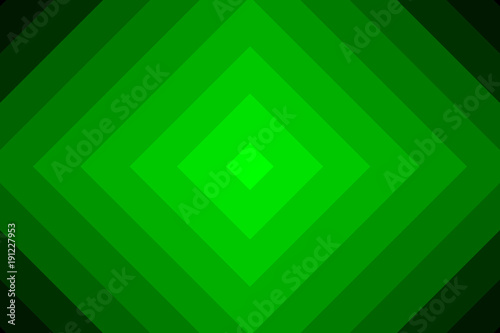 Diagonal lines, Squares soft background, Concentric square green vector pattern