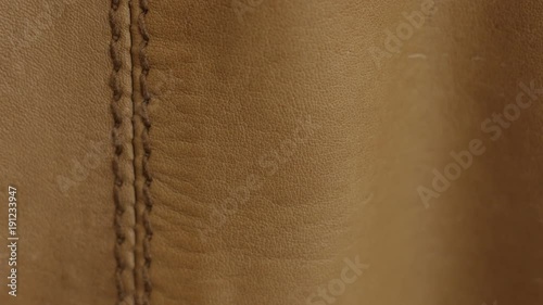 Natural brown leather texture background. Abstract vintage cow skin backdrop design.