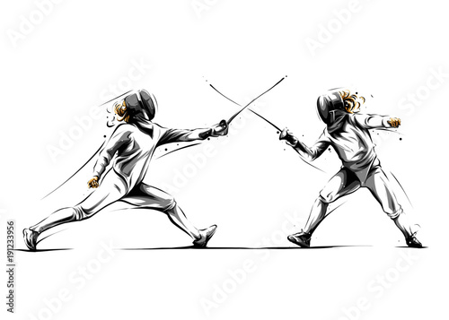 fencing action 4