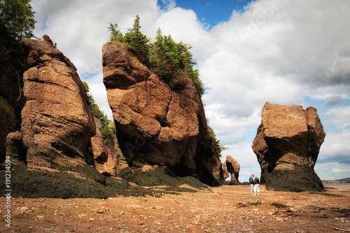 Hopewell Rock in New Brunswick