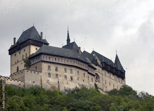 Karlstejn medieval Castle. Bohemia, Czech Republic © olga_v
