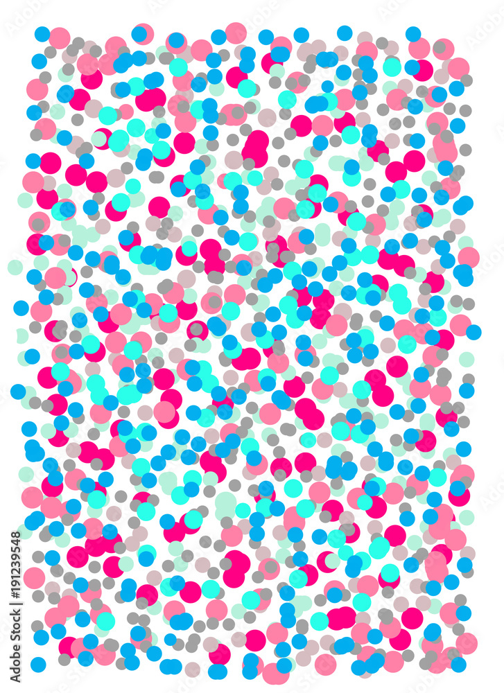 Obraz premium Bright, retro background with bright dots