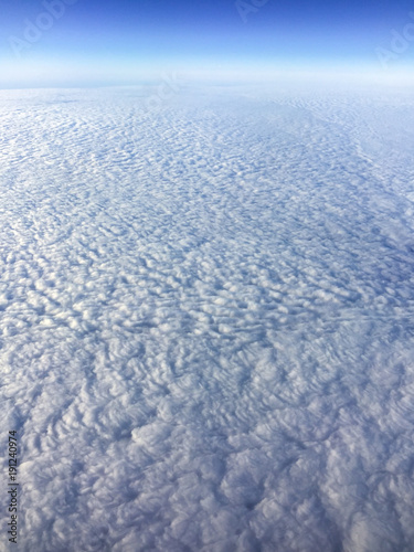 Cloudscape from plane
