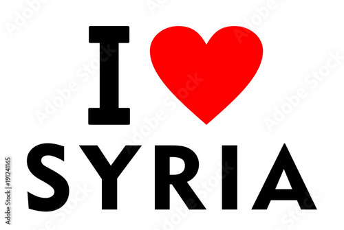 I love Syria