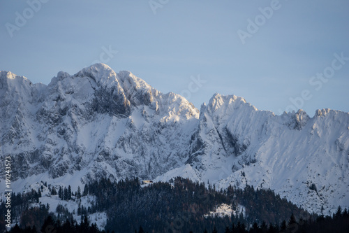 Rugged mountain scenery in the Alps © Emil