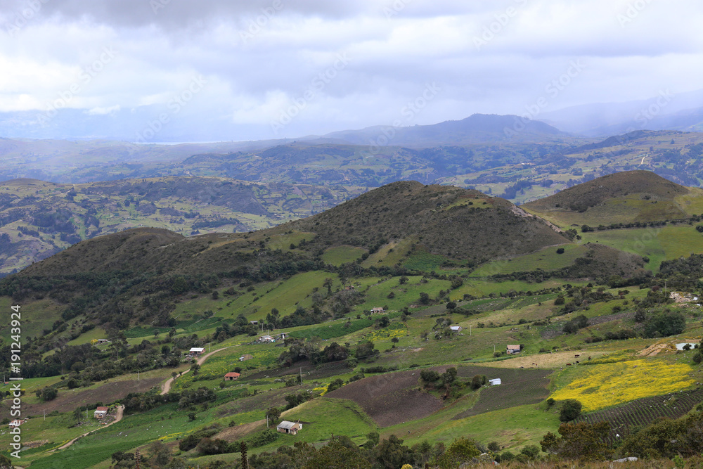 Typical Colombia Landscape