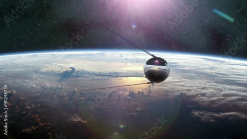 Sputnik Satellite photo