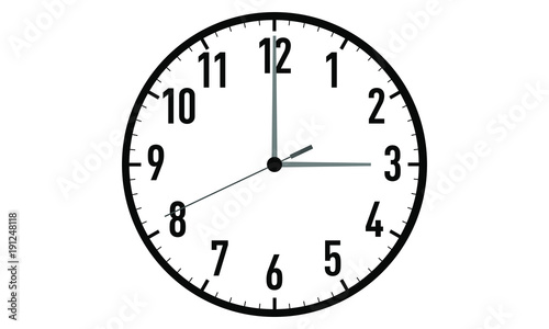 clock with movable hands