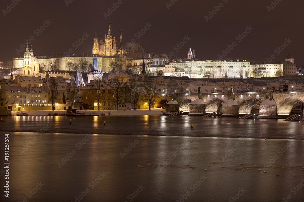 Fototapeta premium Historic sculpture from the mystery old Prague Cemetery, Czech Republic