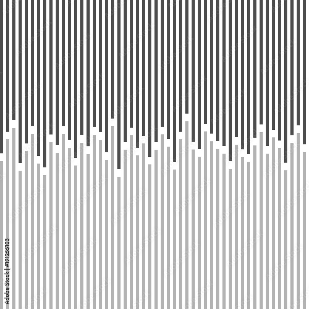 Abstract lines pattern. Seamless pattern with vertical lines and halftone transition Abstract lines pattern. Seamless pattern with vertical lines and halftone transition