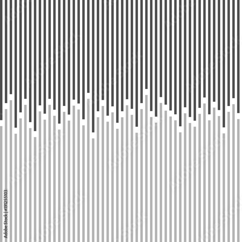 Abstract lines pattern. Seamless pattern with vertical lines and halftone transition