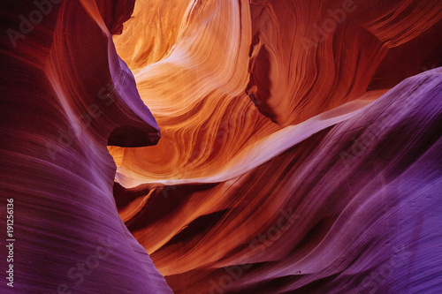 Glowing Sandstone Curves at Antelope Canyon