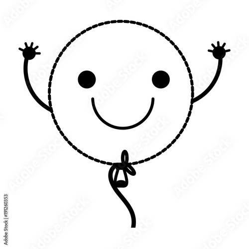 kawaii balloon icon