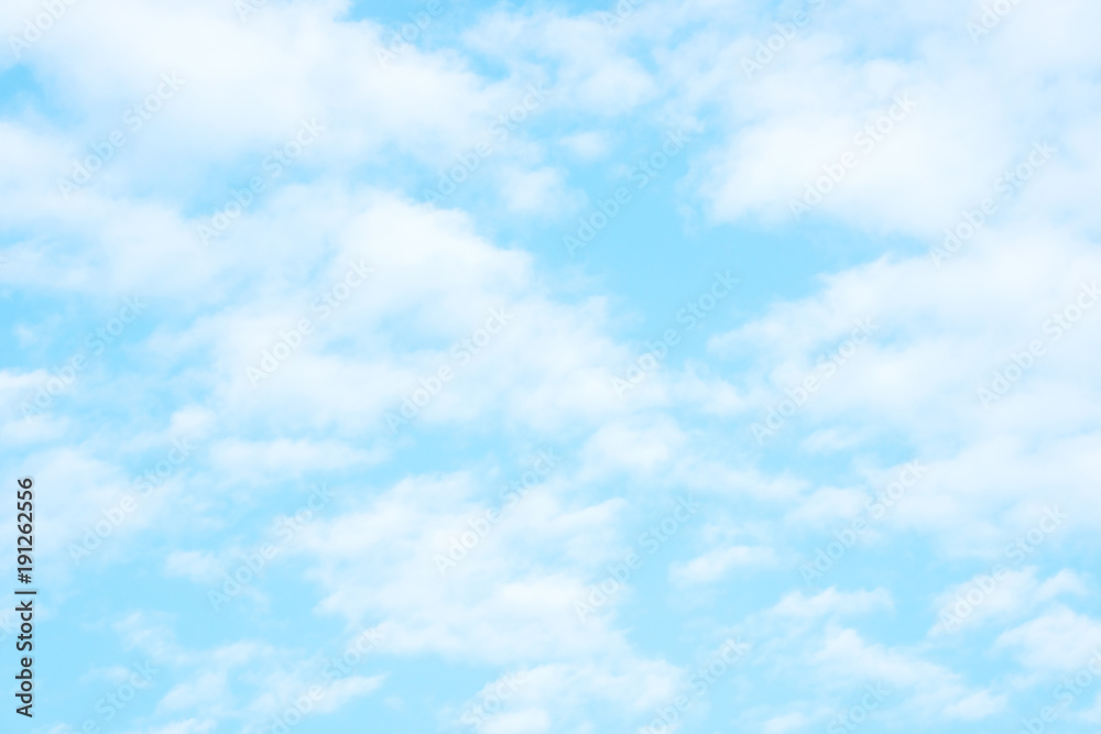 Fototapeta premium Nature background, Blue sky and cloud in sunny day, spring and summer season