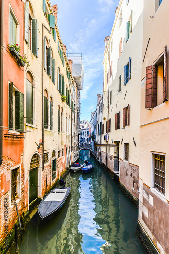 street canal Venice Italy © ERKOL