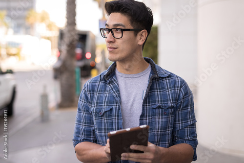 Young Asian man photo