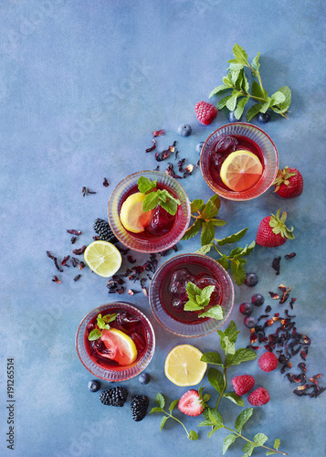 Berry Sun Tea