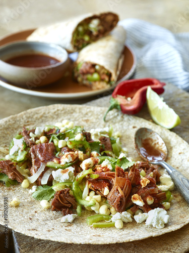 Spicy Jackfruit Burrito