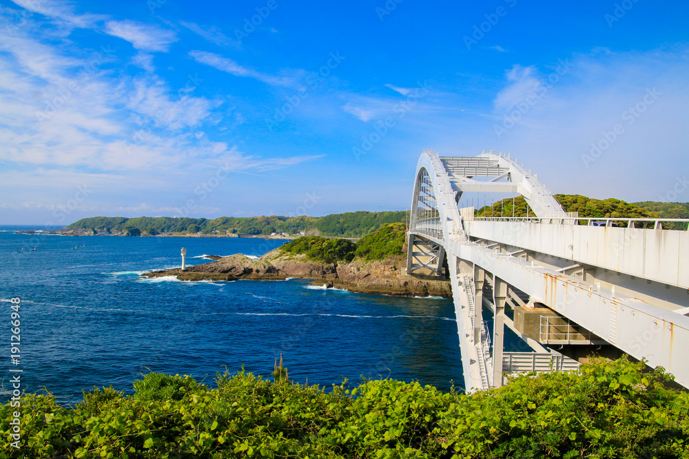 Naklejka premium くしもと大橋 