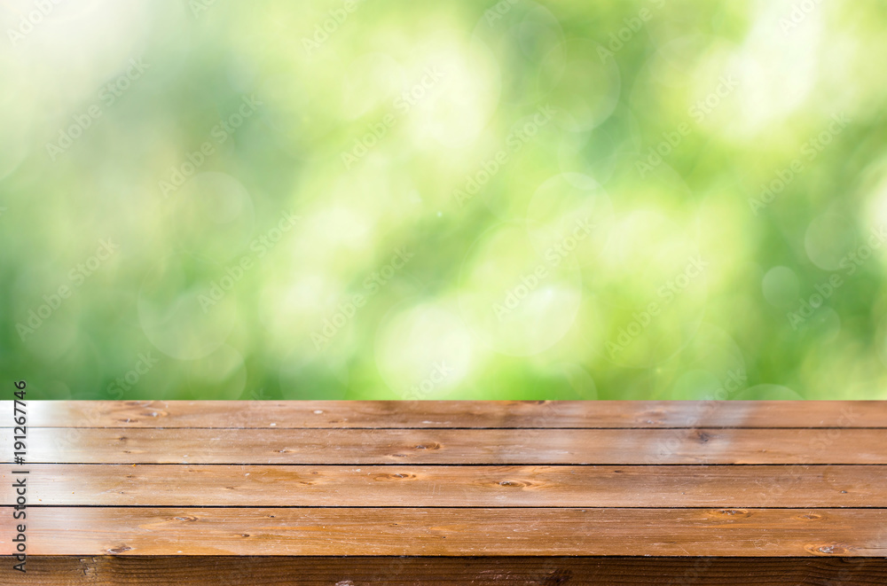 Spring background table Spring background table