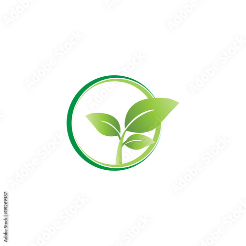 Environment logo icon template