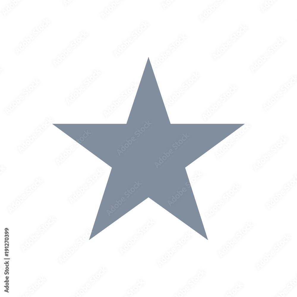 Star icon isolated on white background. Vector Star icon isolated on white background. Vector
