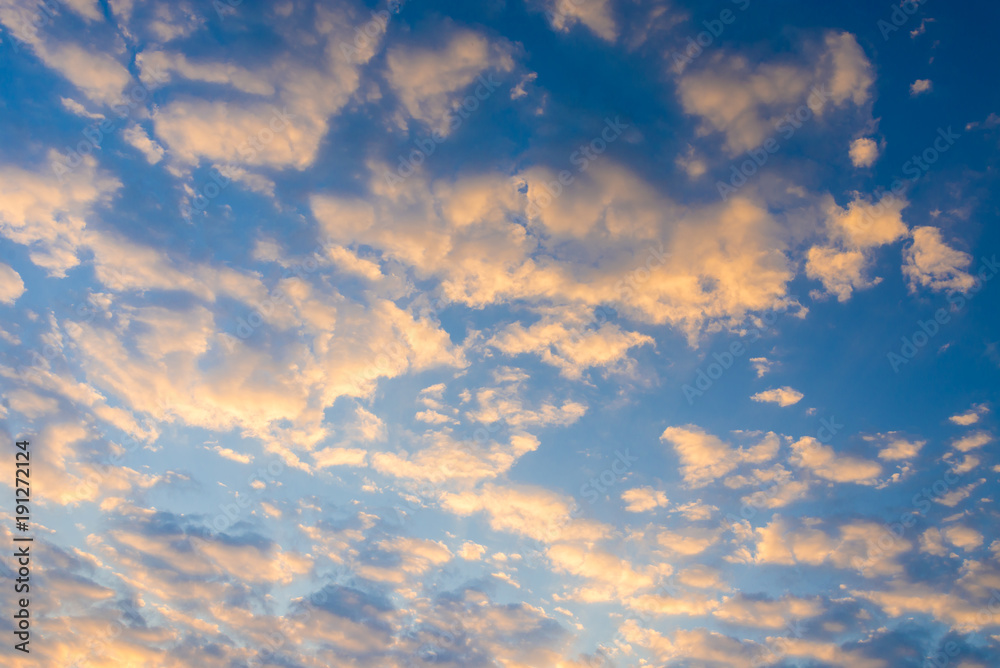 Amazing Evening or Morning Sky,Fantastic Nature and Dramatic bright  Sunrise,Sunset Colorful Cloud Background, Dark Cloudy Twilight on Summer Sky,Beauty  Dusk sky on sundown Stock Photo | Adobe Stock