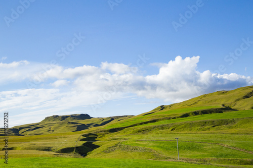 アイスランド南部の風景