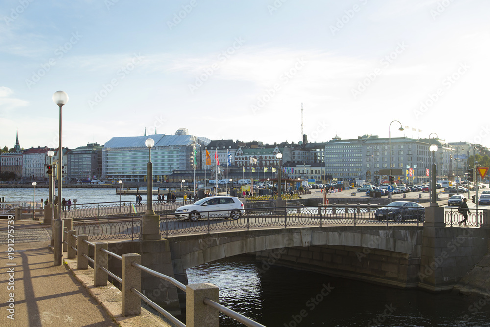 ヘルシンキ南港の風景
