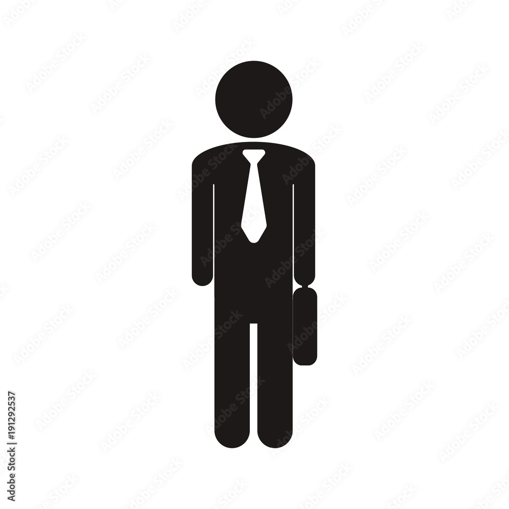 Man Icon and Businessman vector, element of manager Man Icon and Businessman vector, element of manager